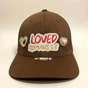 “LOVED” fitted baseball cap