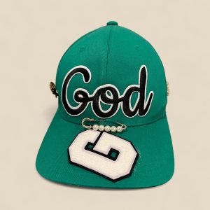 “GOD” fitted baseball cap